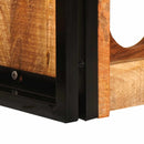 vidaXL Borágas Barna 100 x 45 x 33 cm Tömör Durva Mangófában