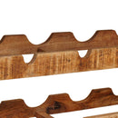 vidaXL Borágas Barna 100 x 45 x 33 cm Tömör Durva Mangófában