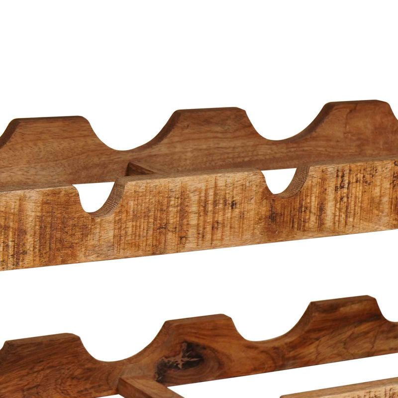 vidaXL Borágas Barna 100 x 45 x 33 cm Tömör Durva Mangófában