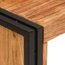 vidaXL Borágas Barna 100 x 45 x 33 cm Tömör Akácfa