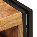 vidaXL Borágas Barna 100 x 45 x 33 cm Tömör Durva Mangófában