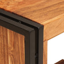 vidaXL Borágas Barna 100 x 45 x 33 cm Tömör Akácfa