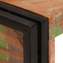 vidaXL Borágas Barna 100 x 45 x 33 cm Szilárd újrahasznosított fa