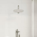 vidaXL kerek rozsdamentes acél esőztető zuhanyrózsa 20 cm