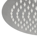 vidaXL kerek rozsdamentes acél esőztető zuhanyrózsa 25 cm