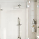 vidaXL kerek rozsdamentes acél esőztető zuhanyrózsa 40 cm