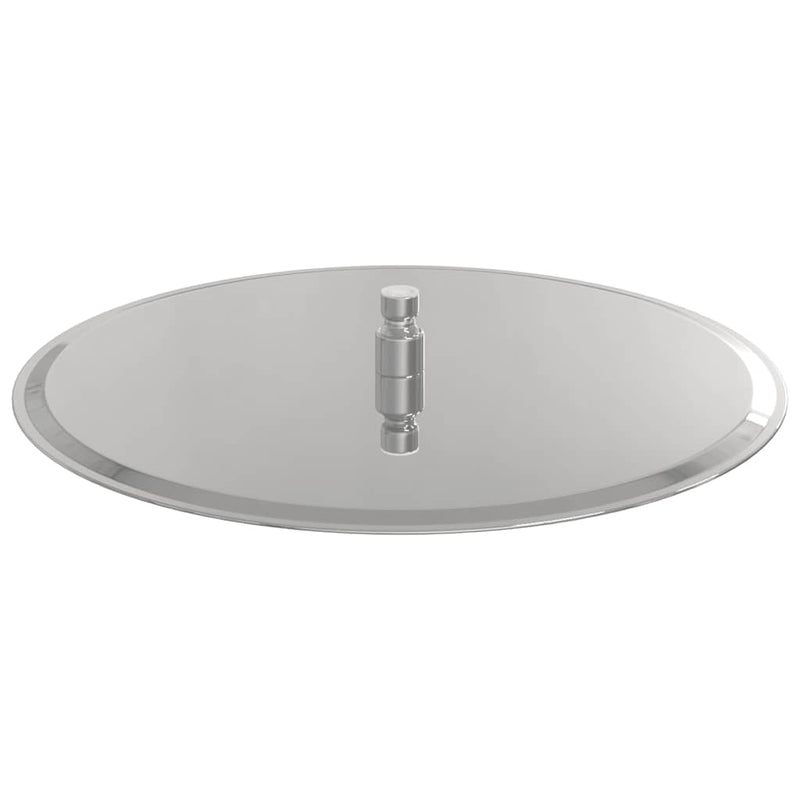 vidaXL kerek rozsdamentes acél esőztető zuhanyrózsa 40 cm