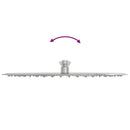 vidaXL kerek rozsdamentes acél esőztető zuhanyrózsa 40 cm