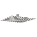 vidaXL négyszögletes rozsdamentes acél esőztető zuhanyrózsa 20x20 cm