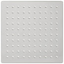 vidaXL négyszögletes rozsdamentes acél esőztető zuhanyrózsa 20x20 cm