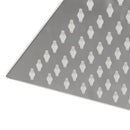 vidaXL négyszögletes rozsdamentes acél esőztető zuhanyrózsa 20x20 cm