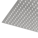 vidaXL négyszögletes rozsdamentes acél esőztető zuhanyrózsa 40x40 cm