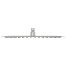 vidaXL négyszögletes rozsdamentes acél esőztető zuhanyrózsa 30x20 cm