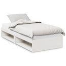 vidaXL nappali ágy matraccal fehér 100x200 cm tömör fa fenyőfa