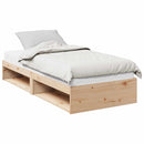 vidaXL tömör fenyőfa kanapéágy matraccal 80 x 200 cm