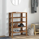 vidaXL antik fa szerelt fa cipőtartó 61x32x87,5 cm