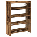 vidaXL antik fa szerelt fa cipőtartó 60x25x81 cm