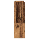 vidaXL antik fa szerelt fa cipőtartó 60x25x81 cm