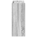 vidaXL szürke sonoma színű szerelt fa cipőtartó 60x25x62 cm