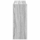 vidaXL szürke sonoma színű szerelt fa cipőtartó 80x25x62 cm