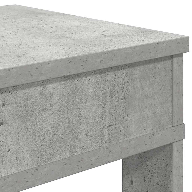 vidaXL beton tölgy szerelt fa cipőtartó 80x30x98 cm