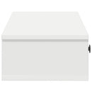 vidaXL Falipolc fiókokkal fehér 60x28x15 cm műszaki fa