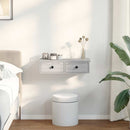 vidaXL Falipolc fiókokkal szürke sonoma 60x28x15 cm műszaki fa