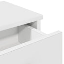 vidaXL Falipolc fiókokkal fehér 80x34x17 cm műszaki fa