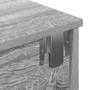 vidaXL Falipolc fiókokkal szürke sonoma 80x31x17 cm műszaki fa