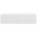 vidaXL Falipolc fiókokkal fehér 60x26,5x15 cm műszaki fa