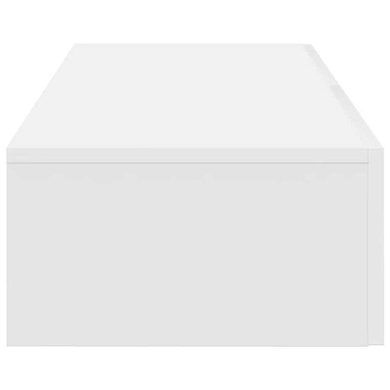 vidaXL Falipolc fiókokkal fehér 60x26,5x15 cm műszaki fa