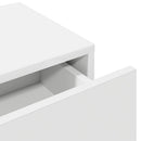 vidaXL Falipolc fiókokkal fehér 60x26,5x15 cm műszaki fa