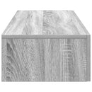 vidaXL Falipolc fiókokkal szürke sonoma 60x26,5x15 cm műszaki fa