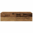vidaXL Falipolc fiókokkal régi fa 60x26,5x15 cm műszaki fa