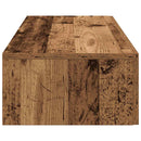 vidaXL Falipolc fiókokkal régi fa 60x26,5x15 cm műszaki fa