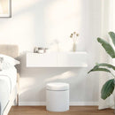 vidaXL Falipolc fiókokkal fehér 80x33x17 cm műszaki fa