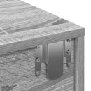 vidaXL Falipolc fiókokkal szürke sonoma 100x36x19 cm műszaki fa