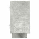 vidaXL betonszürke szerelt fa fali kockapolc 5 rekeszes színű