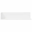 vidaXL 2 db fehér szerelt fa fali polc 75 x 16,5 x 16,5 cm