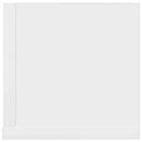 vidaXL 2 db fehér szerelt fa fali polc 75 x 16,5 x 16,5 cm