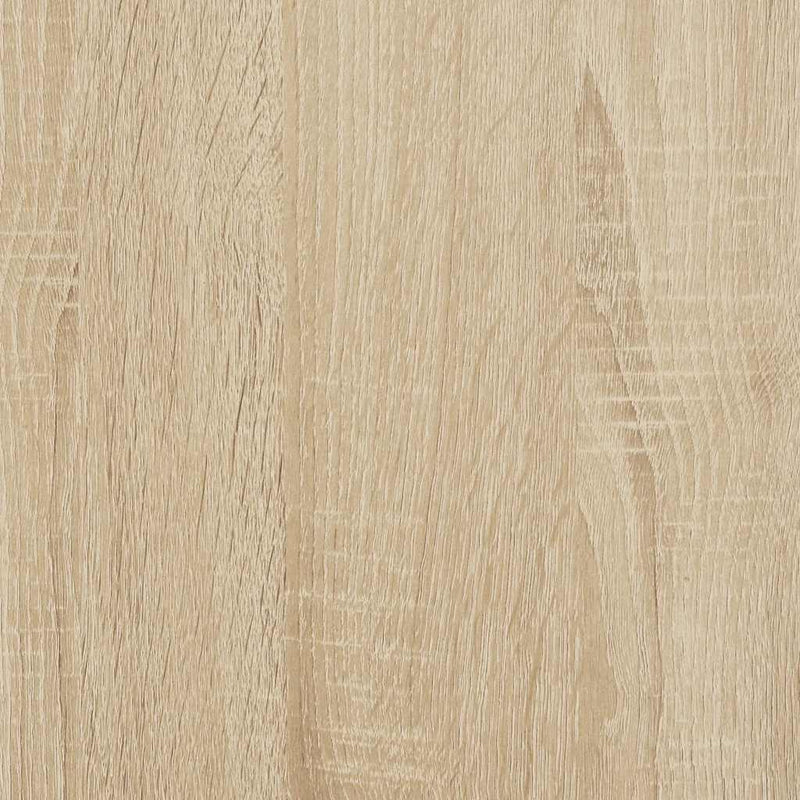 vidaXL 2 db sonoma tölgy színű szerelt fa fali polc 75 x 16,5 x 16,5cm