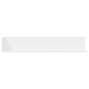 vidaXL 2 db fehér szerelt fa fali polc 100 x 16,5 x 16,5 cm