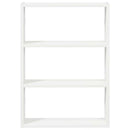 vidaXL fehér szerelt fa fali polc 43 x 9 x 60 cm