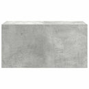 vidaXL betonszürke szerelt fa fali fürdőszobaszekrény 60 x 25 x 30 cm