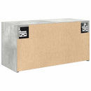 vidaXL betonszürke szerelt fa fali fürdőszobaszekrény 60 x 25 x 30 cm