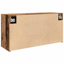 vidaXL antik fa színű szerelt fa fali fürdőszobaszekrény 80x25x40 cm
