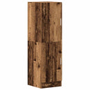 vidaXL antik fa színű szerelt fa konyhaszekrény 38 x 41,5 x 131,5 cm