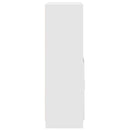 vidaXL fehér szerelt fa konyhaszekrény 57x41,5x131,5 cm