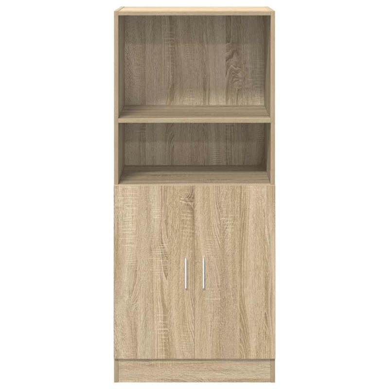 vidaXL sonoma tölgy színű szerelt fa konyhaszekrény 57x41,5x131,5 cm