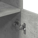 vidaXL betonszürke szerelt fa konyhaszekrény 57 x 41,5 x 131,5 cm